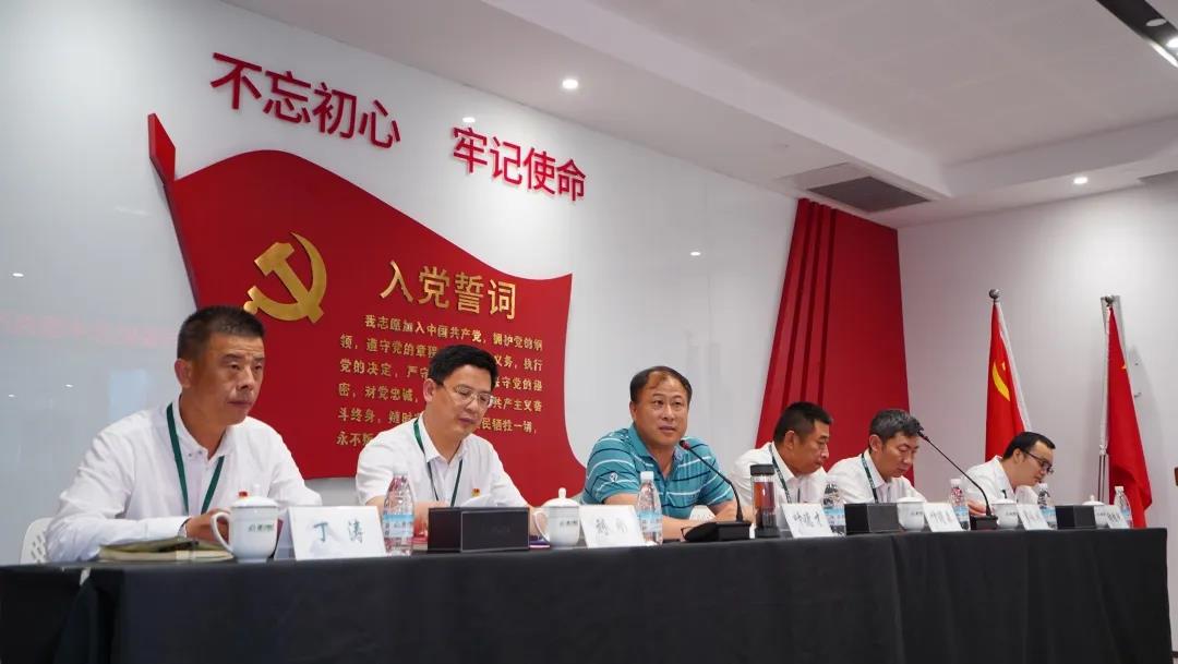 慶祝建黨99周年|德才裝飾黨委舉行七一表彰大會(圖1)